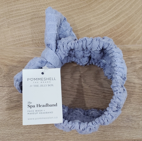 PommeShell Purple Bow Headband - Jilly Box Spring 2023 - New With Tags - Picture 6 of 7